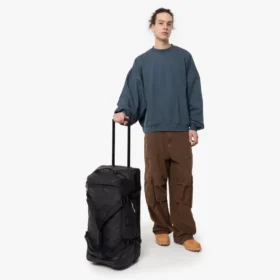 REISETASCHE MIT ROLLEN M Tarp SCHWARZ2