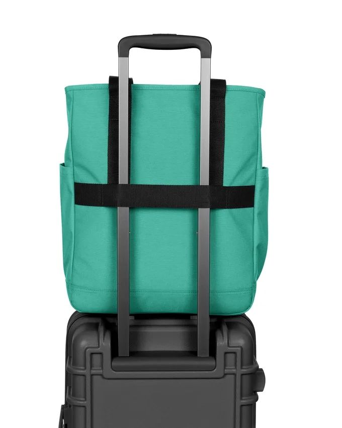 TOTE POCKET AQUAMARINBLAU